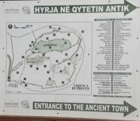 Butrint map
