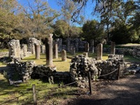 Gynasium, shrine, church