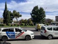 Train station across from Hotel Mediodía