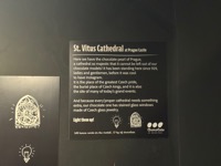 Chocolate St. Vitus Cathedral sign