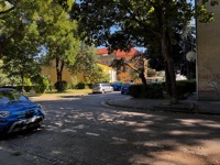 Street on way to chocolate store