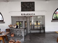 Stairway to fish market