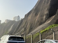 Cliffs at shore