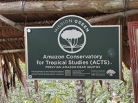 Canopy walkways sign