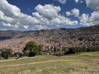 Cusco from Saqsaywaman