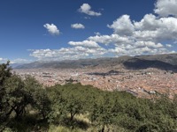 Cusco from Saqsaywaman