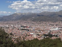 Cusco from Saqsaywaman