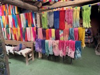 Dyed wool