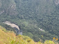 Valley at Machu Picchu