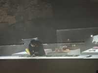 Dinner in a lava tube